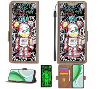 Aroepurt Custodia Comaptibile per Logicom Le Prime Case Custodia Cover Supporto Premium in PU[con Pellicola Protettiva HD con durezza 9H] [Blocco RFID][Effetto Luminoso Scuro] LPT-MXX