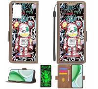 Aroepurt Custodia Comaptibile per Logicom Yuno Case Custodia Cover Supporto Premium in PU[con Pellicola Protettiva HD con durezza 9H] [Blocco RFID][Effetto Luminoso Scuro] LPT-MXX