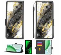 Aroepurt Custodia Comaptibile per Logicom Yuno Case Custodia Cover Supporto Premium in PU[con Pellicola Protettiva HD con durezza 9H] [Blocco RFID][Paillettes Dorate + Brillanti] LPT-HDL