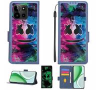 Aroepurt Custodia Comaptibile per myPhone N23 5G Case Custodia Cover Supporto Premium in PU[con Pellicola Protettiva HD con durezza 9H] [Blocco RFID][Effetto Luminoso Scuro] LPT-BQ