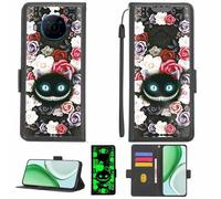 Aroepurt Custodia Comaptibile per Nokia X100 5G Case Custodia Cover Supporto Premium in PU[con Pellicola Protettiva HD con durezza 9H] [Blocco RFID][Effetto Luminoso Scuro] LPT-LZM