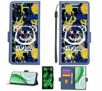 Aroepurt Custodia Comaptibile per Oneplus N10 5g Case Custodia Cover Supporto Premium in PU[con Pellicola Protettiva HD con durezza 9H] [Blocco RFID][Paillettes Dorate + Brillanti] LPT-TYX