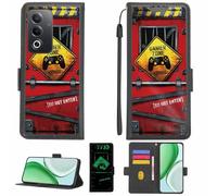 Aroepurt Custodia Comaptibile per Oppo A80 5G Case Custodia Cover Supporto Premium in PU[con Pellicola Protettiva HD con durezza 9H] [Blocco RFID][Effetto Luminoso Scuro] LPT-JGP