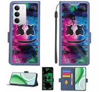 Aroepurt Custodia Comaptibile per Realme C75 5G Rmx3943 Case Custodia Cover Supporto Premium in PU[con Pellicola Protettiva HD con durezza 9H] [Blocco RFID][Effetto Luminoso Scuro] LPT-BQ