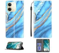 Aroepurt Custodia Comaptibile per Realme Note 70T Case Custodia Cover Supporto Premium in PU [ con 9H HD Vetro Temperato] CPT11