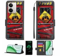 Aroepurt Custodia Comaptibile per Realme P3 UItra 5G Case Custodia Cover Supporto Premium in PU[con Pellicola Protettiva HD con durezza 9H] [Blocco RFID][Effetto Luminoso Scuro] LPT-JGP