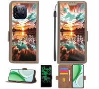 Aroepurt Custodia Comaptibile per SPC Discovery 2 Case Custodia Cover Supporto Premium in PU[con Pellicola Protettiva HD con durezza 9H] [Blocco RFID][Effetto Luminoso Scuro] LPT-FJ