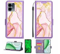 Aroepurt Custodia Comaptibile per Spc Discovery 2 Se Case Custodia Cover Supporto Premium in PU[con Pellicola Protettiva HD con durezza 9H] [Blocco RFID][Paillettes Dorate + Brillanti] LPT-FDL