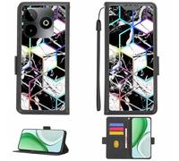 Aroepurt Custodia Comaptibile per SPC Discovery 3 Case Custodia Cover Supporto Premium in PU[con Pellicola Protettiva HD con durezza 9H] [Blocco RFID][Effetto di rifrazione] LPT-HS