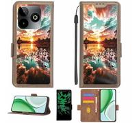 Aroepurt Custodia Comaptibile per SPC Discovery 3 Case Custodia Cover Supporto Premium in PU[con Pellicola Protettiva HD con durezza 9H] [Blocco RFID][Effetto Luminoso Scuro] LPT-FJ