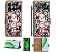 Aroepurt Custodia Comaptibile per Spc Discovery 3 PRO Case Custodia Cover Supporto Premium in PU[con Pellicola Protettiva HD con durezza 9H] [Blocco RFID][Effetto Luminoso Scuro] LPT-MXX