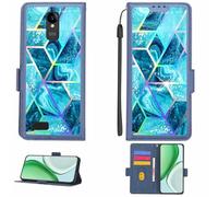 Aroepurt Custodia Comaptibile per SPC Zeus 4G Case Custodia Cover Supporto Premium in PU[con Pellicola Protettiva HD con durezza 9H] [Blocco RFID][Effetto di rifrazione] LPT-LS