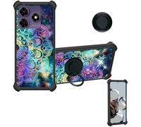 Aroepurt Custodia Comaptibile per Symphony Z72 Case Custodia [ con 9H HD Vetro Temperato] Cover Supporto PC + Silicone IMDH-HTT