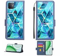 Aroepurt Custodia Comaptibile per T-Mobile REVVL 4+Plus Case Custodia Cover Supporto Premium in PU[con Pellicola Protettiva HD con durezza 9H] [Blocco RFID][Effetto di rifrazione] LPT-LS