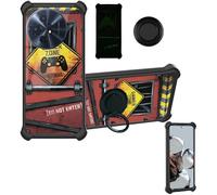 Aroepurt Custodia Comaptibile per TCL 50 XL Nxtpaper 5G T704Sp Case Custodia [ con 9H HD Vetro Temperato] Cover Supporto PC + Silicone YGH-JGP