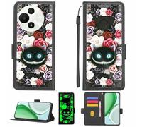 Aroepurt Custodia Comaptibile per TCL 60 SE NXTPAPER 5G Case Custodia Cover Supporto Premium in PU[con Pellicola Protettiva HD con durezza 9H] [Blocco RFID][Effetto Luminoso Scuro] LPT-LZM