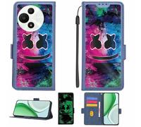 Aroepurt Custodia Comaptibile per TCL 60 SE NXTPAPER 5G Case Custodia Cover Supporto Premium in PU[con Pellicola Protettiva HD con durezza 9H] [Blocco RFID][Effetto Luminoso Scuro] LPT-BQ