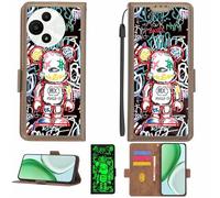 Aroepurt Custodia Comaptibile per TCL 60 Se Nxtpaper 5G T521K Case Custodia Cover Supporto Premium in PU[con Pellicola Protettiva HD con durezza 9H] [Blocco RFID][Effetto Luminoso Scuro] LPT-MXX