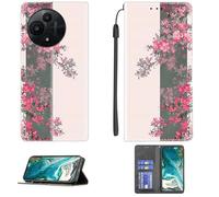 Aroepurt Custodia Comaptibile per TCL 60 Se Nxtpaper 5G T521N T521D Case Custodia Cover Supporto Premium in PU [ con 9H HD Vetro Temperato] CPT18