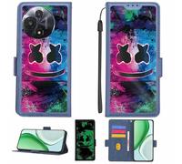 Aroepurt Custodia Comaptibile per TCL 60R 5G T519N T519H Case Custodia Cover Supporto Premium in PU[con Pellicola Protettiva HD con durezza 9H] [Blocco RFID][Effetto Luminoso Scuro] LPT-BQ