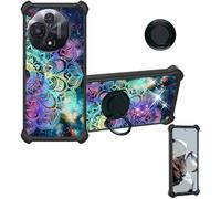 Aroepurt Custodia Comaptibile per TCL 60R 60 R 5G Case Custodia [ con 9H HD Vetro Temperato] Cover Supporto PC + Silicone IMDH-HTT