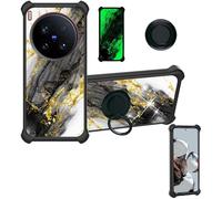 Aroepurt Custodia Comaptibile per Vivo X200 Ultra V2454Da V2454A Case Custodia [ con 9H HD Vetro Temperato] Cover Supporto PC + Silicone JSH-HDL