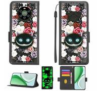 Aroepurt Custodia Comaptibile per Xgody Mate 40 Case Custodia Cover Supporto Premium in PU[con Pellicola Protettiva HD con durezza 9H] [Blocco RFID][Effetto Luminoso Scuro] LPT-LZM