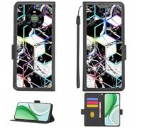 Aroepurt Custodia Comaptibile per Xgody Mate 40 Case Custodia Cover Supporto Premium in PU[con Pellicola Protettiva HD con durezza 9H] [Blocco RFID][Effetto di rifrazione] LPT-HS