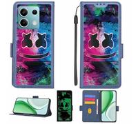 Aroepurt Custodia Comaptibile per Xiaomi Redmi Note 13 5g Global Case Custodia Cover Supporto Premium in PU[con Pellicola Protettiva HD con durezza 9H] [Blocco RFID][Effetto Luminoso Scuro] LPT-BQ