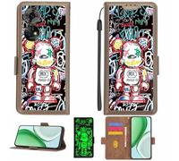 Aroepurt Custodia Comaptibile per ZTE Blade V50 5G 9050n Case Custodia Cover Supporto Premium in PU[con Pellicola Protettiva HD con durezza 9H] [Blocco RFID][Effetto Luminoso Scuro] LPT-MXX