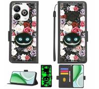 Aroepurt Custodia Comaptibile per Zte Blade V60 Smart Case Custodia Cover Supporto Premium in PU[con Pellicola Protettiva HD con durezza 9H] [Blocco RFID][Effetto Luminoso Scuro] LPT-LZM