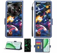 Aroepurt Custodia Comaptibile per ZTE Nubia Focus 5G Case Custodia Cover Supporto Premium in PU[con Pellicola Protettiva HD con durezza 9H] [Blocco RFID][Effetto Luminoso Scuro] LPT-XQ