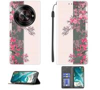 Aroepurt Custodia Comaptibile per Zte Nubia Focus Z2455 Case Custodia Cover Supporto Premium in PU [ con 9H HD Vetro Temperato] CPT18