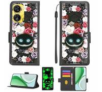 Aroepurt Custodia Comaptibile per ZTE Nubia Neo 3 5G Case Custodia Cover Supporto Premium in PU[con Pellicola Protettiva HD con durezza 9H] [Blocco RFID][Effetto Luminoso Scuro] LPT-LZM