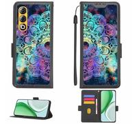 Aroepurt Custodia Comaptibile per Zte Nubia Neo 3 GT 5g Z2465n Case Custodia Cover Supporto Premium in PU[con Pellicola Protettiva HD con durezza 9H] [Blocco RFID][Effetto di rifrazione] LPT-HTT