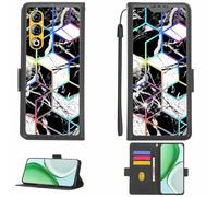 Aroepurt Custodia Comaptibile per Zte Nubia Neo 3 GT 5g Z2465n Case Custodia Cover Supporto Premium in PU[con Pellicola Protettiva HD con durezza 9H] [Blocco RFID][Effetto di rifrazione] LPT-HS