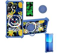 Aroepurt Custodia per Aspera Breeze Case Custodia [ con 9H HD Vetro Temperato] Cover Supporto PC + Silicone JSL-TYX