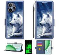 Aroepurt Custodia per AT&T ATT Motivate PRO 2 5G Case Custodia [ con 9H HD Vetro Temperato][Blocco RFID][Effetto Luminoso] PTL-Lang