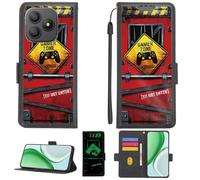 Aroepurt Custodia per Blackview Wave 9C Case Custodia [ con 9H HD Vetro Temperato][Blocco RFID][Effetto Luminoso] PTH-JGP