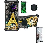 Aroepurt Custodia per Condor GT 80Pro Case Custodia [ con 9H HD Vetro Temperato] Cover Supporto PC + Silicone JSH-TT