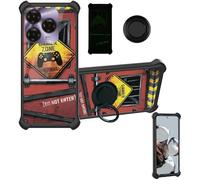 Aroepurt Custodia per Condor Nova 80 Case Custodia [ con 9H HD Vetro Temperato] Cover Supporto PC + Silicone YGH-JGP