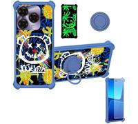 Aroepurt Custodia per Condor Nova 80 Case Custodia [ con 9H HD Vetro Temperato] Cover Supporto PC + Silicone JSL-TYX