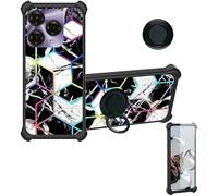 Aroepurt Custodia per Condor Nova 80 Case Custodia [ con 9H HD Vetro Temperato] Cover Supporto PC + Silicone IMDH-HS