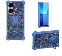 Aroepurt Custodia per EZYSMART Vision PRO Case Custodia [ con 9H HD Vetro Temperato] Cover Supporto PC + Silicone TZZH-LAN