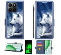 Aroepurt Custodia per Honor 400 Smart Case Custodia [ con 9H HD Vetro Temperato][Blocco RFID][Effetto Luminoso] PTL-Lang