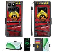 Aroepurt Custodia per Honor 400 Smart Case Custodia [ con 9H HD Vetro Temperato][Blocco RFID][Effetto Luminoso] PTH-JGP