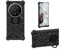 Aroepurt Custodia per Honor Magic8 PRO Case Custodia [ con 9H HD Vetro Temperato] Cover Supporto PC + Silicone TZZH-Hei