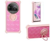 Aroepurt Custodia per IIIF150 Action 15 PRO Case Custodia [ con 9H HD Vetro Temperato] Cover Supporto PC + Silicone TZZH-FEN