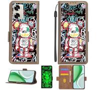 Aroepurt Custodia per Lava Blaze Dragon Case Custodia [ con 9H HD Vetro Temperato][Blocco RFID][Effetto Luminoso] PTZ-MXX