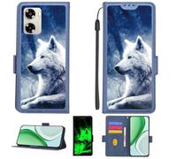 Aroepurt Custodia per Lava Blaze Dragon Case Custodia [ con 9H HD Vetro Temperato][Blocco RFID][Effetto Luminoso] PTL-Lang